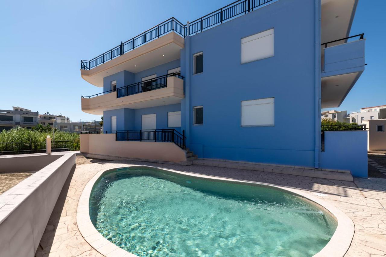 White&Blue Luxury Suites Ialysos  Dış mekan fotoğraf